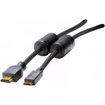 Hypertec 128271-HY HDMI-Kabel 2 m HDMI Typ A (Standard) HDMI Typ C (Mini) Schwarz