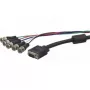 Hypertec 129151-HY Videokabel-Adapter 1,8 m VGA (D-Sub) 5 x BNC Schwarz, Blau, Grün, Rot, Weiß