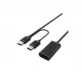 Hypertec 149221-HY USB-Kabel USB 2.0 20 m USB A zu 2 x USB A Schwarz