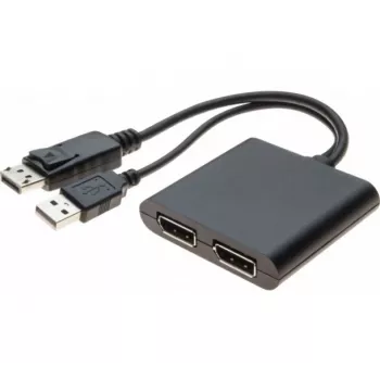 Video-Splitter Hypertec 250201-HY 2x DisplayPort 4K Ultra HD