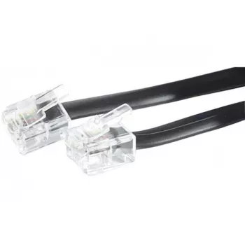 Telefonkabel Hypertec 288100-HY 2 m Schwarz RJ-11