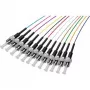Hypertec 392256-HY InfiniBand/Glasfaserkabel 2 m 12x ST Pigtail Mehrfarbig