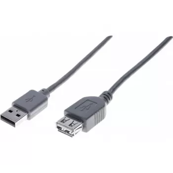 Hypertec 532412-HY USB-Kabel USB 2.0 1 m USB A Grau