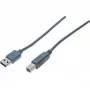 Hypertec 532512-HY USB-Kabel USB 2.0 2 m USB A USB B Grau