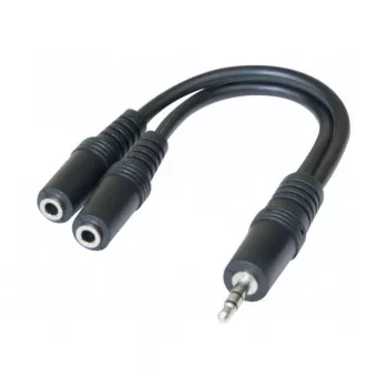Hypertec 720129-HY Audio-Splitter Schwarz