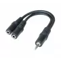 Hypertec 720129-HY Audio-Splitter Schwarz