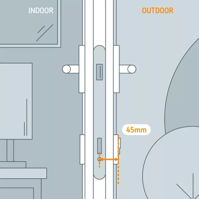 Netatmo NDL-E45 smart lock Zubehör Erweiterungskit