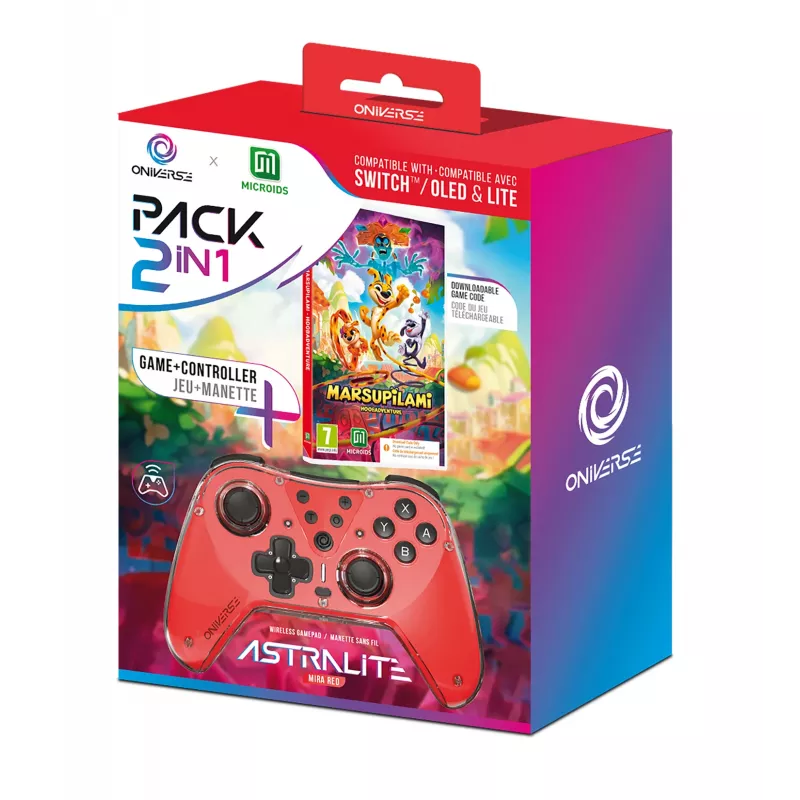 Oniverse Bundle Code in Box Marsupilami + Steuergerät (Switch - PC - Mobile)