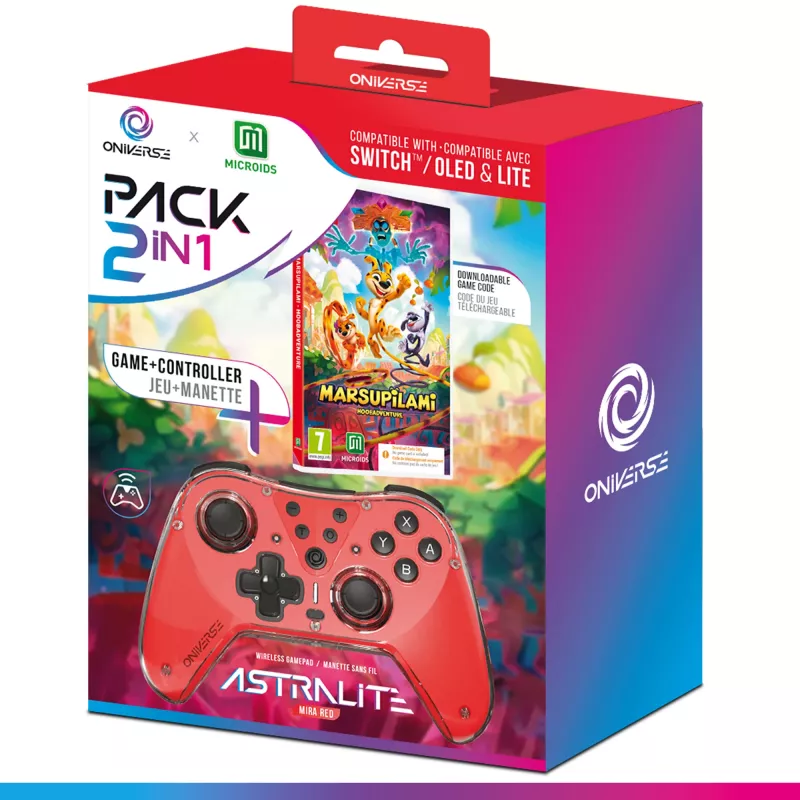 Oniverse Bundle Code in Box Marsupilami + Steuergerät (Switch - PC - Mobile)
