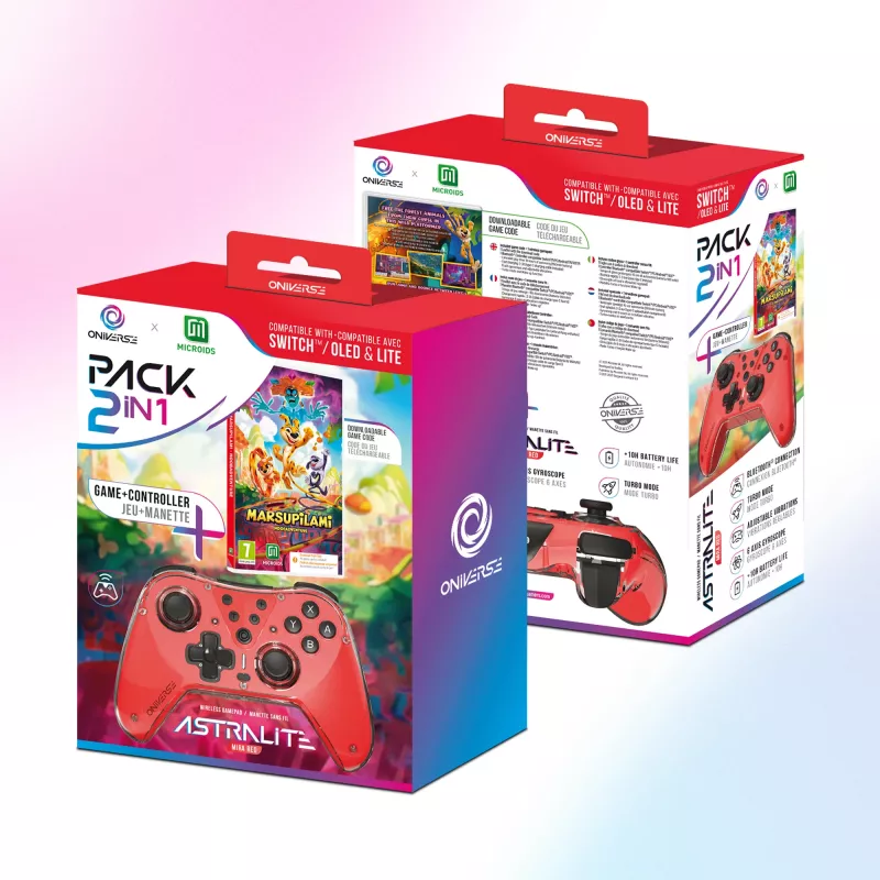 Oniverse Bundle Code in Box Marsupilami + Steuergerät (Switch - PC - Mobile)