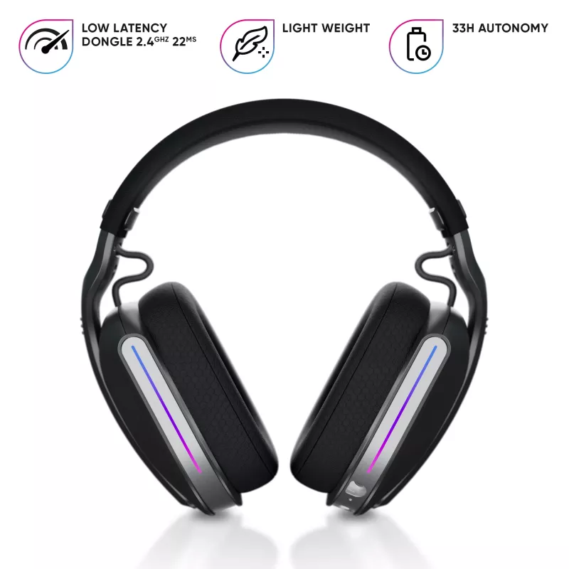 Oniverse Wireless Gaming Headset Polaris - Eclipse Schwarz (Multiplattform)