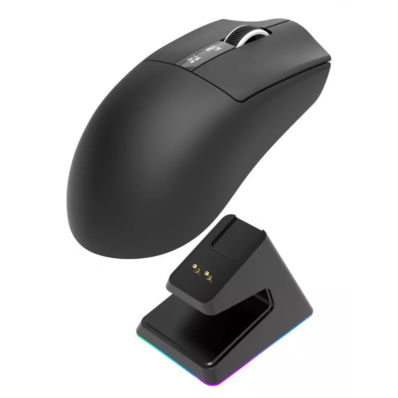 Oniverse - Kabellose Gaming-Maus Vanguard + Dock - Nocta Schwarz (PC)