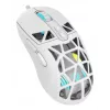 Oniverse - Kabelgebundene Gaming-Maus Kryo - Luxion White (PC), Beidhändig, Optisch, USB Typ-A, 13800 DPI, Weiß