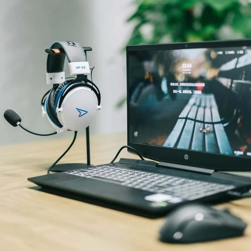 Steelplay Kabelgebundenes 3D-Headset - Hp52 - Weiß (Multi), Kabelgebunden, Gaming, 20 - 20000 Hz, 367 g, Headset, Schwarz, Weiß