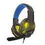Steelplay HP47 Headset Kabelgebunden Head-Band Gaming Schwarz, Gelb