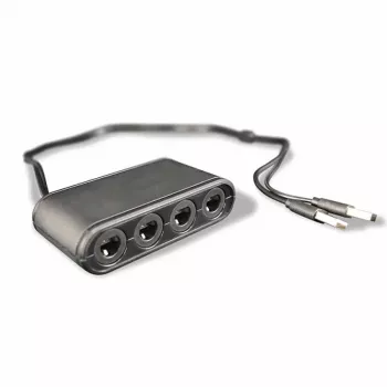 Steelplay Gamecube® Controllers Adapter (Switch), Nintendo Switch, Adapter, Schwarz, USB, Kabelgebunden, 1 Stk.