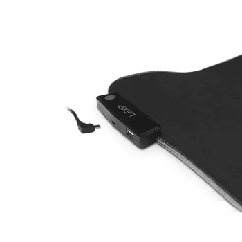 Lexip B10 – XL flexibles Mauspad mit mikrotexturierter weicher Oberfläche und RGB-Beleuchtung – 800 x 400 x 4 mm