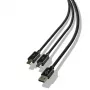 Steelplay Dual Play & Charge Kabel für Controller - Schwarz (PS4)