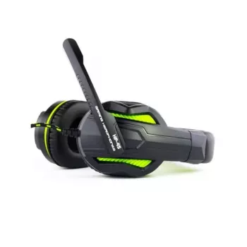 Steelplay Wired Stereo Headset- Hp-45 - Schwarz/Green (Xbox), Kabelgebunden, Gaming, 20 - 20000 Hz, 274 g, Headset, Schwarz, Grün