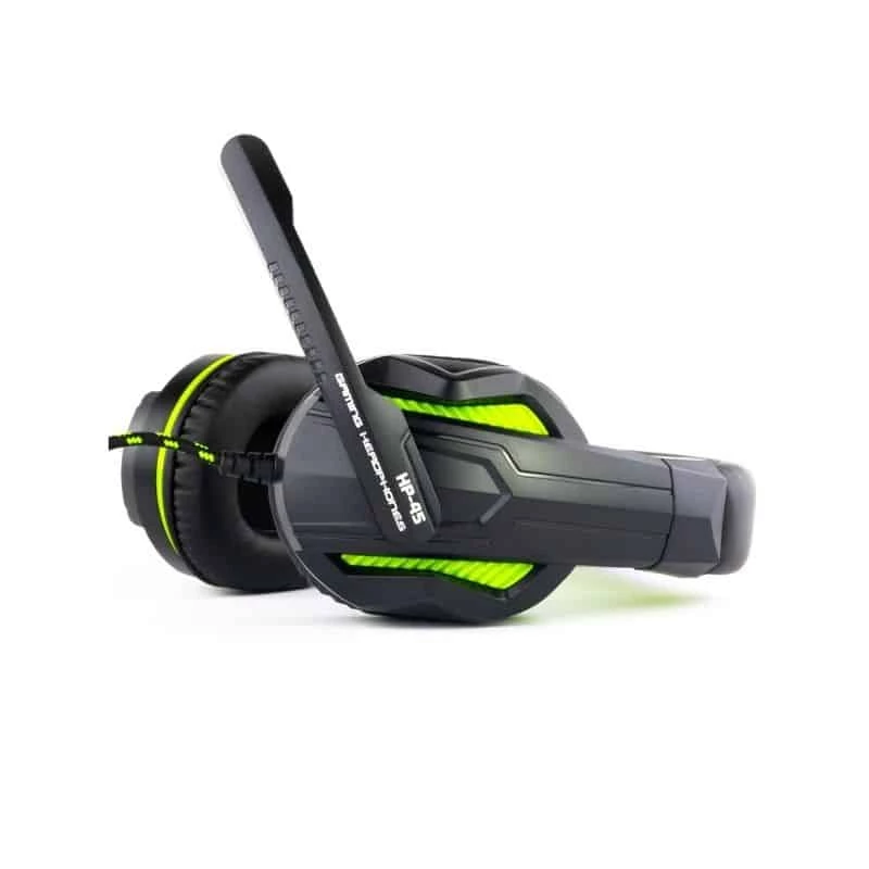 Steelplay Wired Stereo Headset- Hp-45 - Schwarz/Green (Xbox), Kabelgebunden, Gaming, 20 - 20000 Hz, 274 g, Headset, Schwarz, Grün