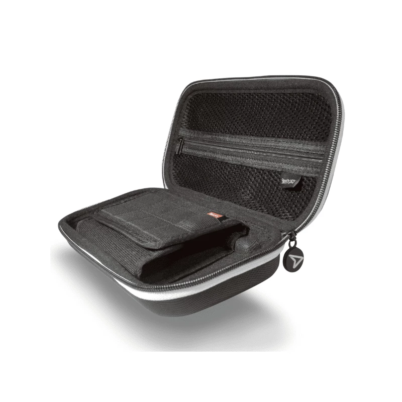 Lexip Universal-Tragetasche (Switch + Switch Lite), Hartschalenetui, Nintendo, Schwarz, Nintendo Switch, Nintendo Switch Lite, stoßfest, kratzfest, Reißverschluss