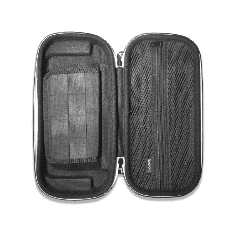 Lexip Universal-Tragetasche (Switch + Switch Lite), Hartschalenetui, Nintendo, Schwarz, Nintendo Switch, Nintendo Switch Lite, stoßfest, kratzfest, Reißverschluss