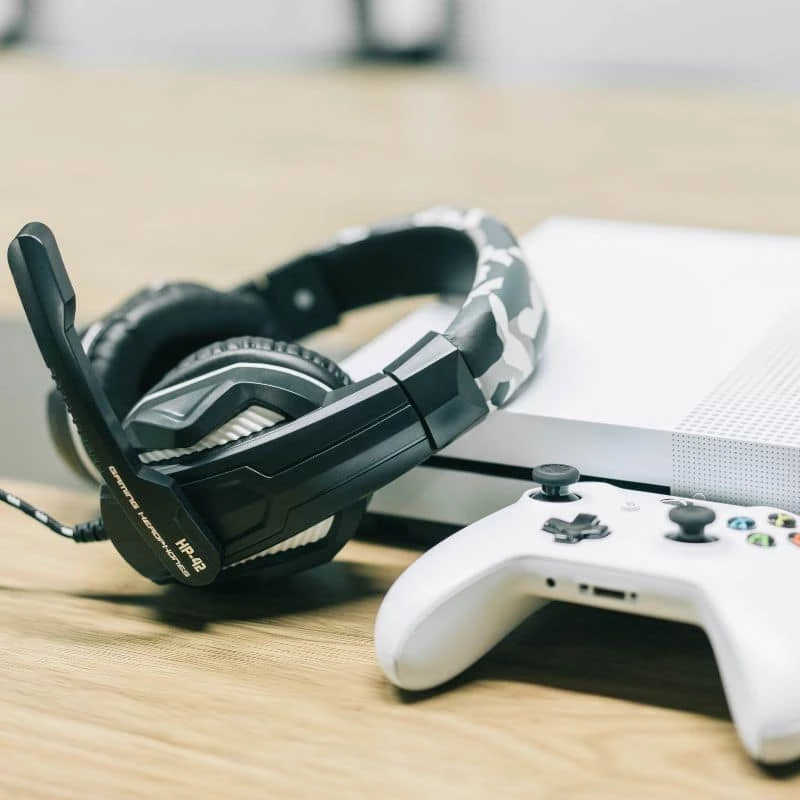 Steelplay Kabelgebundenes Stereo-Headset - Hp42 - Ice Camo (Multi), Kabelgebunden, Gaming, 20 - 20000 Hz, 278 g, Headset, Tarnmuster