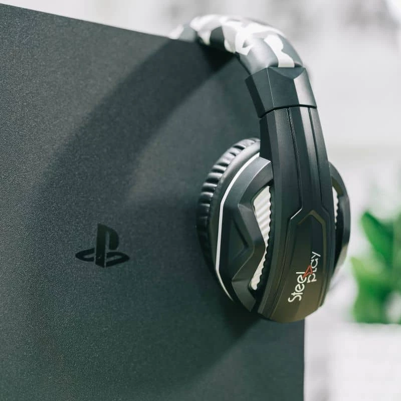 Steelplay Kabelgebundenes Stereo-Headset - Hp42 - Ice Camo (Multi), Kabelgebunden, Gaming, 20 - 20000 Hz, 278 g, Headset, Tarnmuster