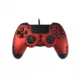 Lexip Metaltech – Kabelgebundener Controller – Rubinrot (Multi), Gamepad, PC, PlayStation 4, D-Pad, Home-Taste, Optionstaste, Share-Taste, Analog/Digital, Mehrfarbig, Kabelgebunden