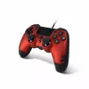 Lexip Metaltech – Kabelgebundener Controller – Rubinrot (Multi), Gamepad, PC, PlayStation 4, D-Pad, Home-Taste, Optionstaste, Share-Taste, Analog/Digital, Mehrfarbig, Kabelgebunden