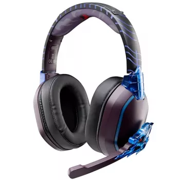 Lexip Madara „Destruction“ Naruto Shippuden Headset – Bluetooth, mit abnehmbarem Mikrofon – kabellos am PC, Nintendo Switch, Android, iOS und Tablet – kabelgebunden an PS4, PS5 und Xbox
