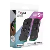Lexip Adventure Twinpads Schwarz (Switch), Gamepad, Nintendo Switch, Nintendo Switch OLED, Capture-Taste, D-Pad, Home-Taste, Analog / Digital, Kabellos, Bluetooth