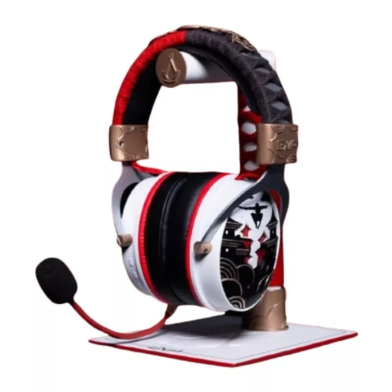 Lexip X Ubisoft - Assassin's Creed - Shadows Headsetständer, Headsetständer, Gold, Rot, Weiß