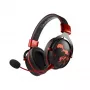 Lexip HBO Game of Thrones Headset Kabelgebunden & Kabellos Head-Band Gaming Bluetooth Schwarz, Rot