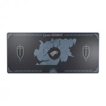 Lexip HBO Game of Thrones – Stark Edition Gaming-Mauspad Schwarz, Blau, Weiß
