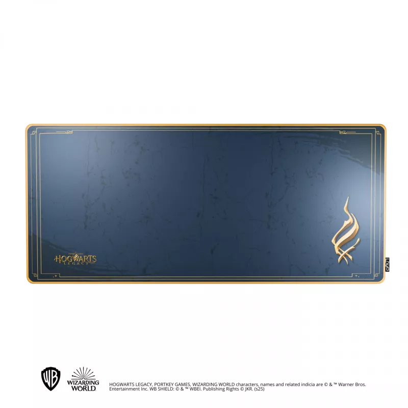 Lexip Premium XXL Mauspad Ancient Magic - Hogwarts Legacy, Blau, Gold, Monochromatisch, Neopren, Rutschfeste Basis, Gaming-Mauspad