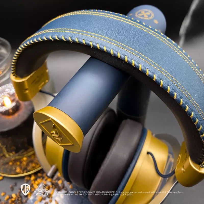 Lexip Assassin's Creed Shadows Headset-Ständer - X Ubisoft, Headset-Ständer, Blau, Gold