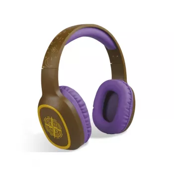 Steelplay Adventure Magic Headset (Switch/PC/Mac/Mobil), Kabelgebunden & Kabellos, Gaming, 20 – 20000 Hz, 175 g, Headset, Braun, Lila