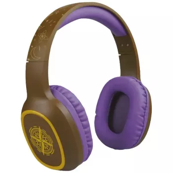 Steelplay Adventure Magic Headset (Switch/PC/Mac/Mobil), Kabelgebunden & Kabellos, Gaming, 20 – 20000 Hz, 175 g, Headset, Braun, Lila