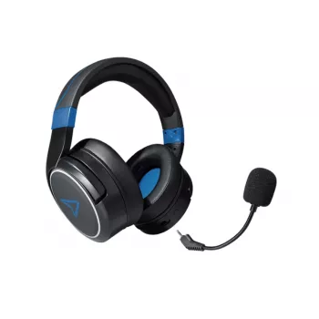Lexip Metaltech Headset – Kabellos, niedrige Latenz, 32 h Akkulaufzeit – Kobaltblau