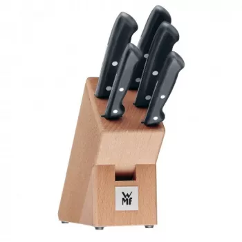 WMF 18.7469.9990 Küchen-Besteckset 6-tlg. Messerblock-Set