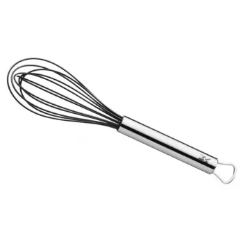WMF Balloon whisk 25 cm Profi Plus, Schwarz, Stainless steel, Silicone, Stainless steel, 250 mm