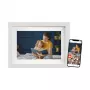 Braun DigiFrame 10W digitaler Bilderrahmen Weiß 25,6 cm (10,1 Zoll) Touchscreen Wi-Fi