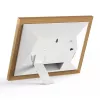 Braun DigiFrame 10W digitaler Bilderrahmen Weiß, Holz 25,6 cm (10,1 Zoll) Touchscreen WLAN