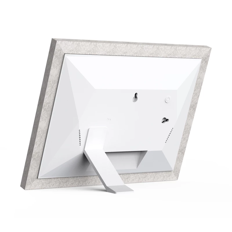 Braun DigiFrame 10W digitaler Bilderrahmen Grau, Weiß 25,6 cm (10,1 Zoll) Touchscreen Wi-Fi