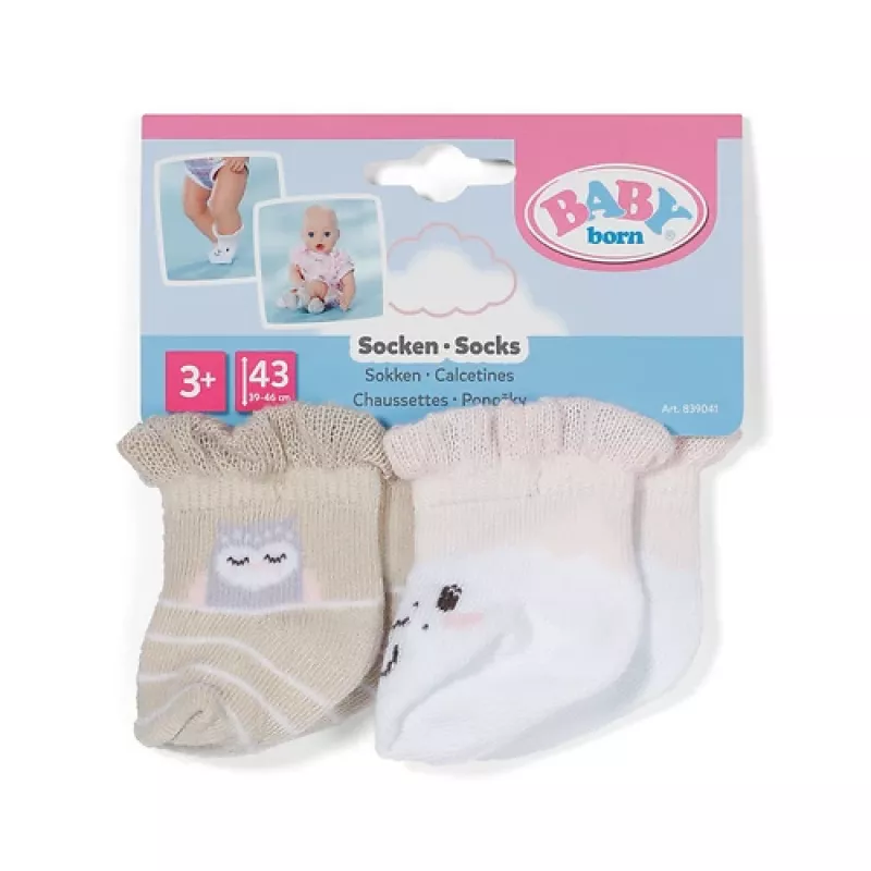 BABY born Socken Schaf 2 Paar 43cm Puppensocken