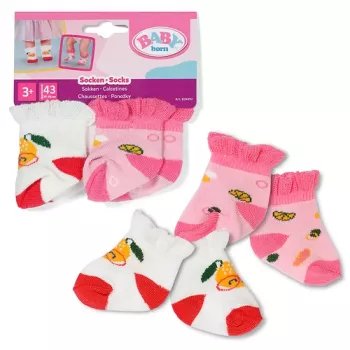 BABY born Socken 2er-Set sortiert 43cm Puppensocken