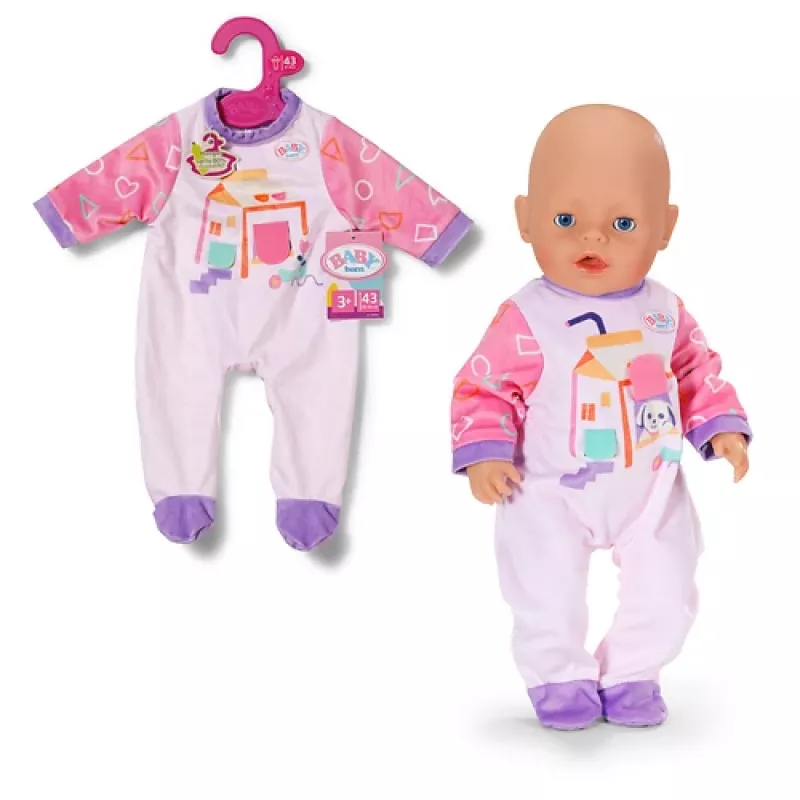BABY born Strampler Lucky 43cm Puppenstrampler