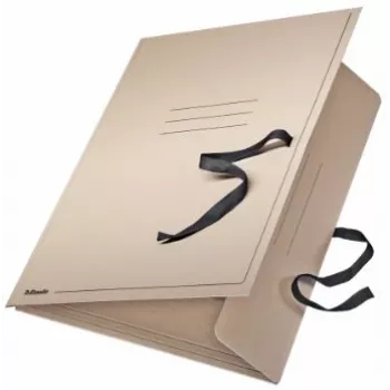 Esselte 3-Klapp-Mappe Hercules A2, A2, Karton, Grau, 2,5 cm