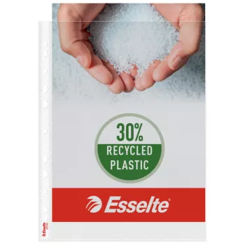 Esselte Plastlomme A4 75my klar 100 st